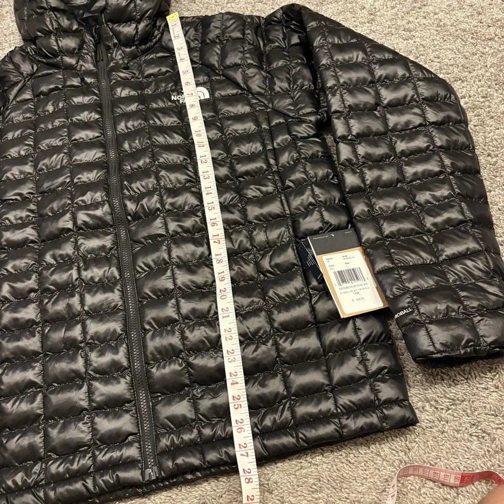 NEW The North Face Thermoball Hooded Jacket Black Men's Large L NFOA8D1N $250